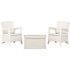 Suncast Commercial Elements Club Chair With Storage - Ice Cube