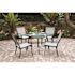 Cape Soleil Commercial Sling Aluminum Dining Chair