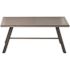 Cape Soleil Commercial Aluminum Slat Coffee Table