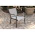 Cape Soleil Richmond Commercial Sling Aluminum Chat Sling Chair