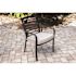 Cape Soleil Edmonton Commercial Aluminum Dining Chair With Sun Umbrella Cushion