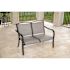 Cape Soleil Richmond Commercial Sling Aluminum Chat Sling Loveseat