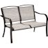 Cape Soleil Richmond Commercial Sling Aluminum Chat Sling Loveseat