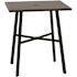 Cape Soleil Commercial-Grade Square Slat High-Top Table, 42"