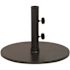 Cape Soleil Fairhill 5 Pc Dining Set 42" Slat Bar Table W/4 Bar Chairs, Gunmetal