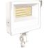 Eti Versaflood Light With Photocell, Small, 4500-8400 Lumens, Select Cct, White