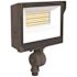 Eti Versaflood Light With Photocell, Small, 1900-4900 Lumens, Select Cct, Bronze