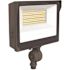 Eti Versaflood Light With Photocell, Small, 4500-8400 Lumens, Select Cct, Bronze