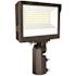 Eti Versaflood Light With Photocell, Small, 7135-11787 Lumen, Select Cct, Bronze