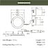 Eti Altair 6" Canless Downlight, Triac Dimming, Select Cct, 120-277v, 10w, White