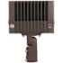 Eti Versaflood Light With Photocell, Small, 15792-22789 Lumen, Select Cct Bronze