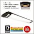 Eti 4' LED Wraparound Light With Night Light, Select Cct, Matte Black Woodgrain