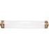 Eti 4' LED Wraparound Light With Night Light, Select Cct, Matte Gold Honeycomb
