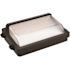 Eti Modern Wallpack With Photocell, 9600-13800 Lumens, Select Cct, Bronze