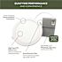 Eti Altair 6" Canless Downlight, Triac Dimming, Select Cct, 120v, 14w, White