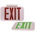 Eti Bicolor LED Exit Sign With 90 Min Battery Backup, Double Face, Red And Green
