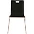 National Public Seating Bushwick Bentwood Chair, 34", Black