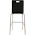 National Public Seating Bushwick Bentwood Stool, 46.5", Black