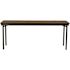 National Public Seating Max Folding Table, Mdf Core/protectedge, Walnut, 18"x96"