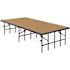 National Public Seating 4' X 8' Stage, 32" Height, Hardboard Floor