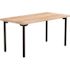 National Public Seating Fixed Height Designer Table With Butcherblock, 30x72