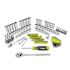 RYOBI Mechanics Set With Case, 156 Piece