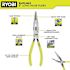 RYOBI 8" High Leverage Long Nose Plier