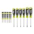 RYOBI Screwdriver Set With Cushion Grip Handles, 12 Piece