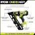 RYOBI One+ HP 18v Airstrike Brushless Cordless 21 Degree Framing Nailer