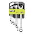 RYOBI Sae Ratcheting Combination Wrench Set, 8 Piece