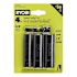 RYOBI 3/8" Drive Sae Impact Socket Set, 4 Piece