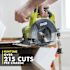 RYOBI One+ 18v Cordless 4-Tool Kit With 1.5 Ah Battery, 4.0 Ah Battery, Charger