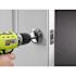 RYOBI Wood/metal Door Lock Installation Kit