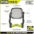 RYOBI One+ 18v Hybrid LED Work Light, 20 Watt