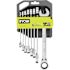 RYOBI Metric Ratcheting Combination Wrench Set, 8 Piece