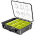RYOBI Link Small Parts Organizer Tool Box With 10-Compartment Modular