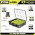 RYOBI Link Small Parts Organizer Tool Box With 10-Compartment Modular