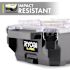 RYOBI Link Compact Small Parts Organizer Tool Box With 6-Compartment Modular