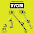 RYOBI 7" Vortex Hard Bristle Brush