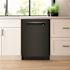 Bosch 800 Series 24 Inch Black Stainless Steel Top Control Dishwasher