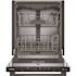 Bosch 100 Series Premium 24 Inch Black Stainless Steel Dishwasher