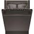 Bosch 100 Series Premium 24 Inch Black Stainless Steel Dishwasher