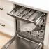 Bosch 100 Series Premium 24 Inch Black Stainless Steel Dishwasher