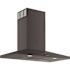 Bosch 800 Series 36 Inch Pyramid Chimney Wall Hood In Black Stainless Steel