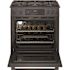Bosch 800 Series 30 Inch 4.8 Cubic Feet Slide In Gas Range With Self-Cleaning