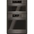 Bosch 800 Series 30 Inch Combo, Black Stainless Steel, Touch Control
