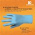 Kleenguard G10 Flex Blue Gloves Touchscreen Compatible XL Package Of 90