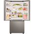Samsung 22 Cu. Ft. 3-Door French Door Smart Refrigerator Stainless Steel