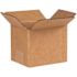 Box Partners Corrugated Boxes 5"x4"x4" Kraft Package Of 25