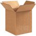 Box Partners Corrugated Boxes 5"x5"x6" Kraft Package Of 25